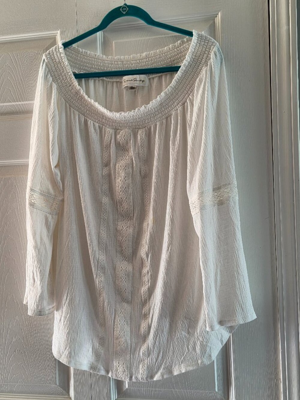 French Laundry, light weight bohemian top